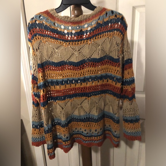 Umgee Multicolor Knit Sweater - Picture 4 of 4